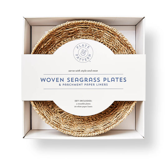 Seagrass Plates & Liners