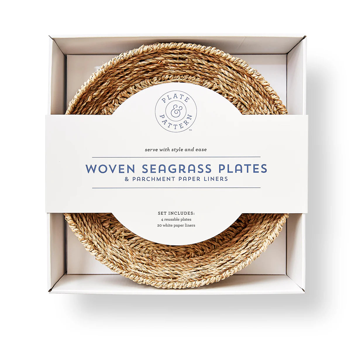 Seagrass Plates & Liners