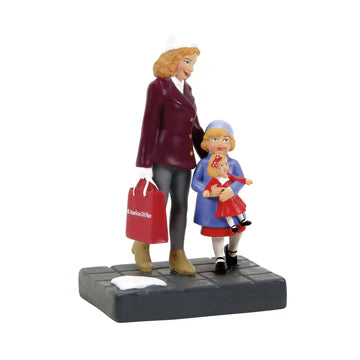 Christmas Village American Girl I Think She Loves It