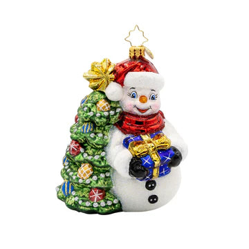 Snowy & Bright Ornament-Christopher Radko
