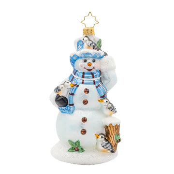 Snowy Perch Pals Ornament-Christopher Radko