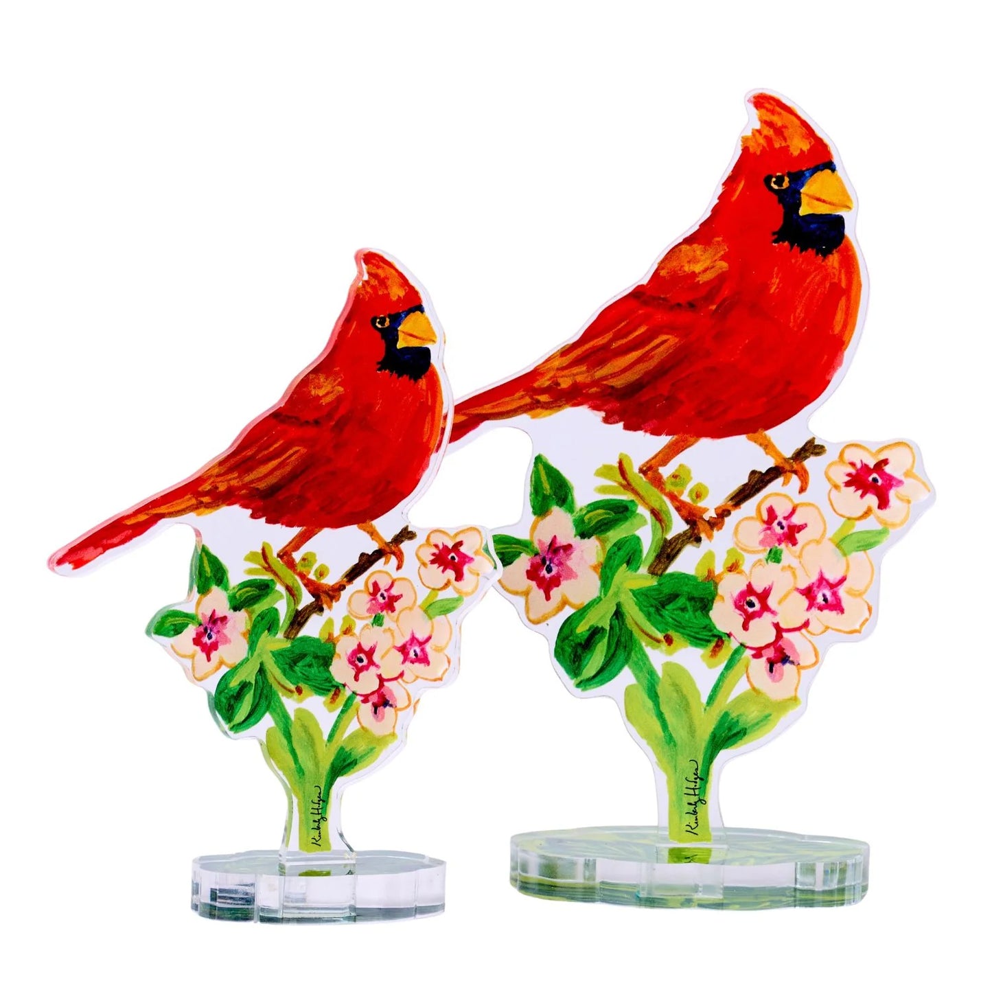 Acrylic Spring Cardinal