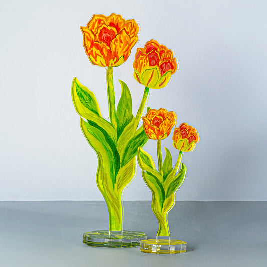 Acrylic Tulips