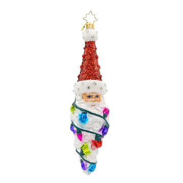 Twinkling Twist Ornament-Christopher Radko