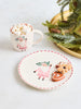 Winter Whimsy Santa Plate