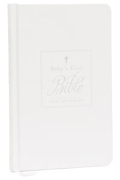 White Baby's First Bible Leathersoft